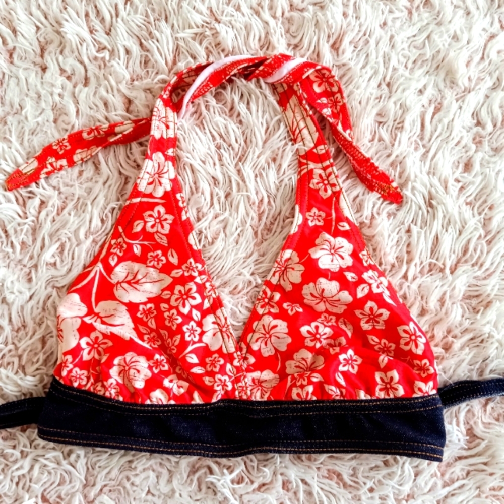 🍄VTG 70s halter top